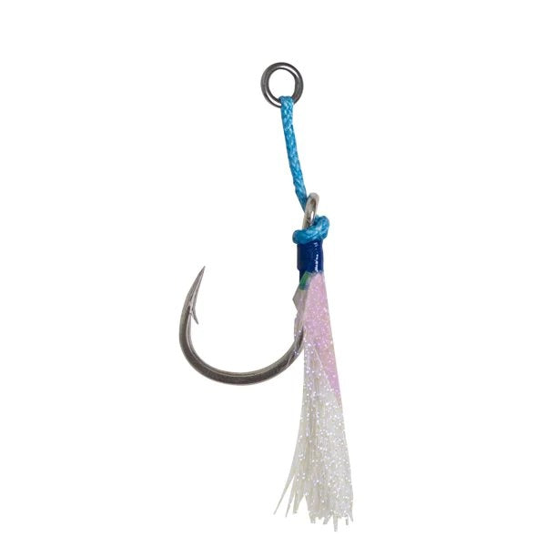 Mustad Ocean Crystal Jigging Assist Rig Hook #5/0 3pcs Pack