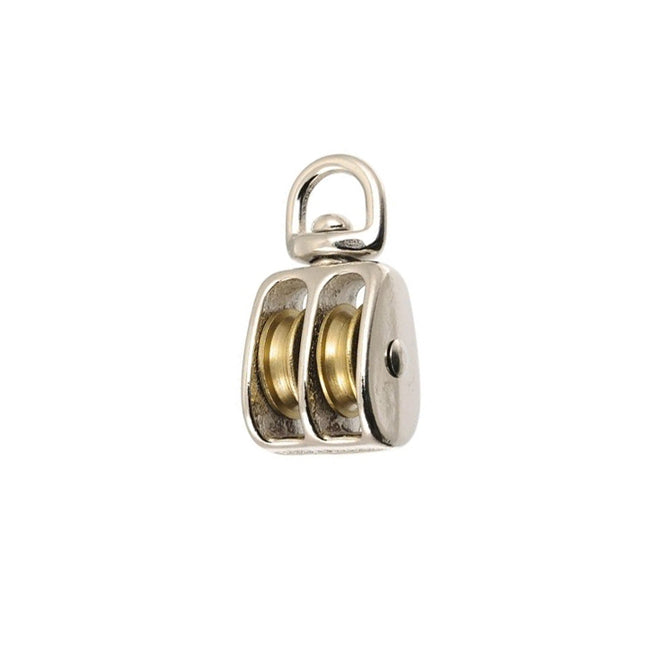 Nickel Double Pulley ¾"