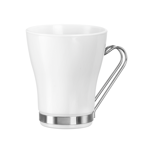 Bormioli Rocco Aromateca Oslo White Cappuccino Mug
