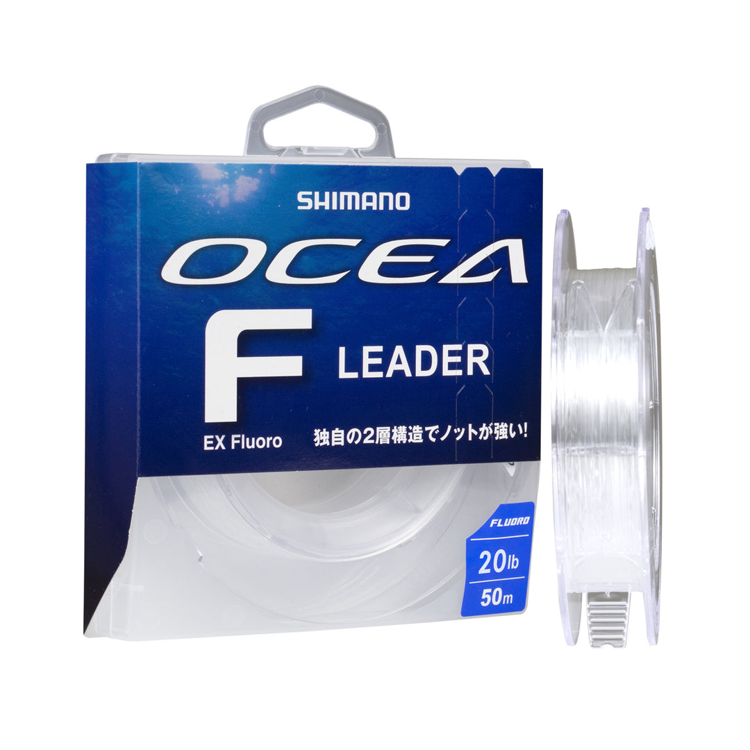 Ocea Fluorocarbon Leader 50m 20lb Fishing Line