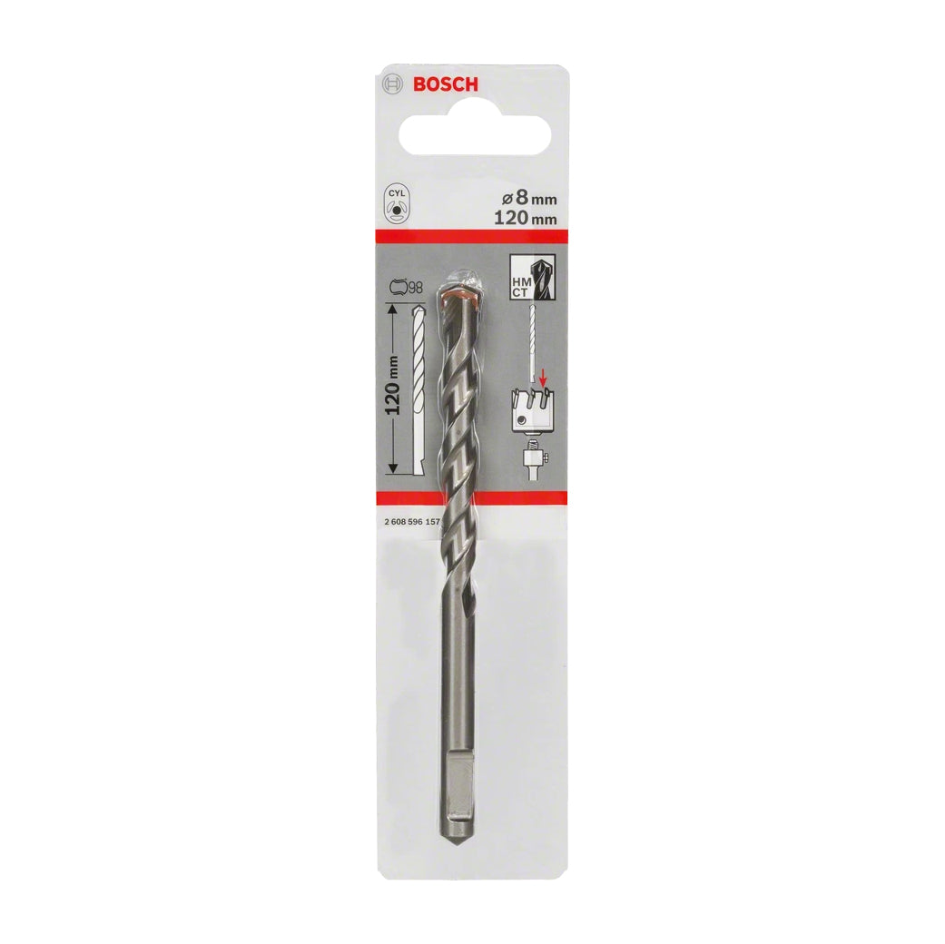 Bosch Pilot Drill bit Adapter Hex/SDS-Plus 8mm x 120mm – Sonee