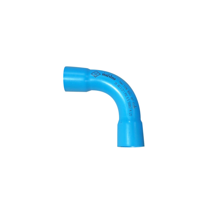 PVC TS 90 Degree Short Bend 8.5 Blue 1½"