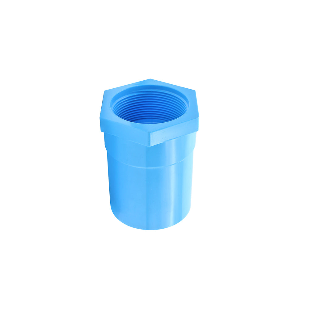 PVC TS Faucet Socket 2" (50mm) Blue