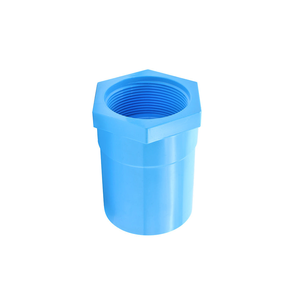PVC TS Faucet Socket 2½" (65mm) Blue