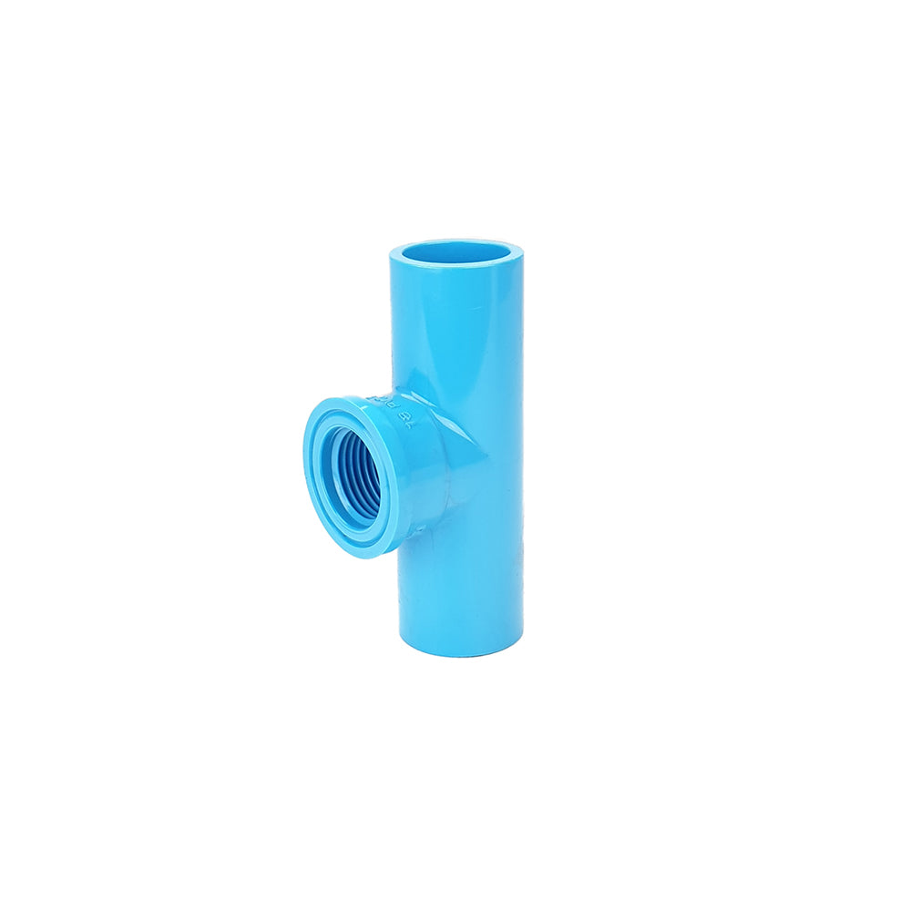 PVC TS Faucet Tee ½" (18mm) Blue