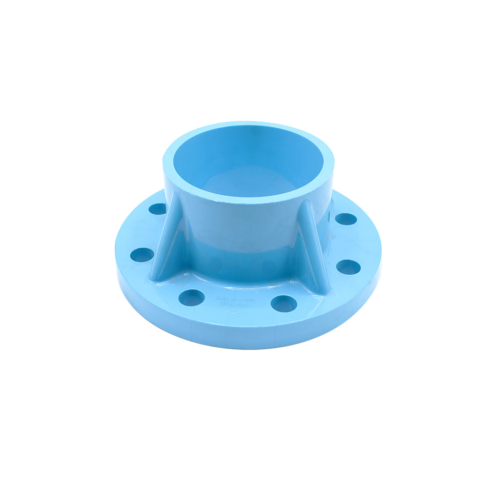 PVC TS Flange 6" (150mm) Blue