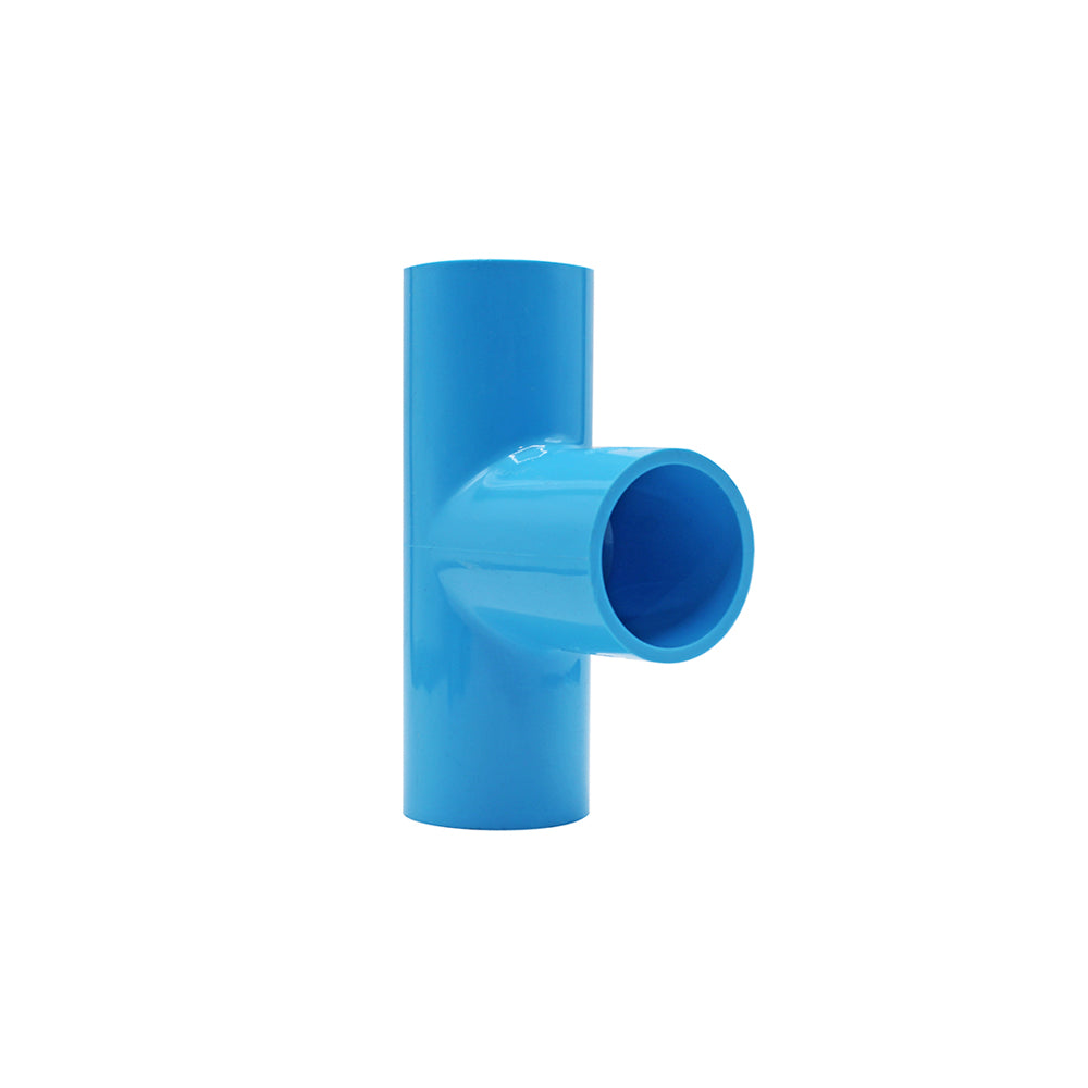 PVC TS Tee 2½" (65mm) Blue