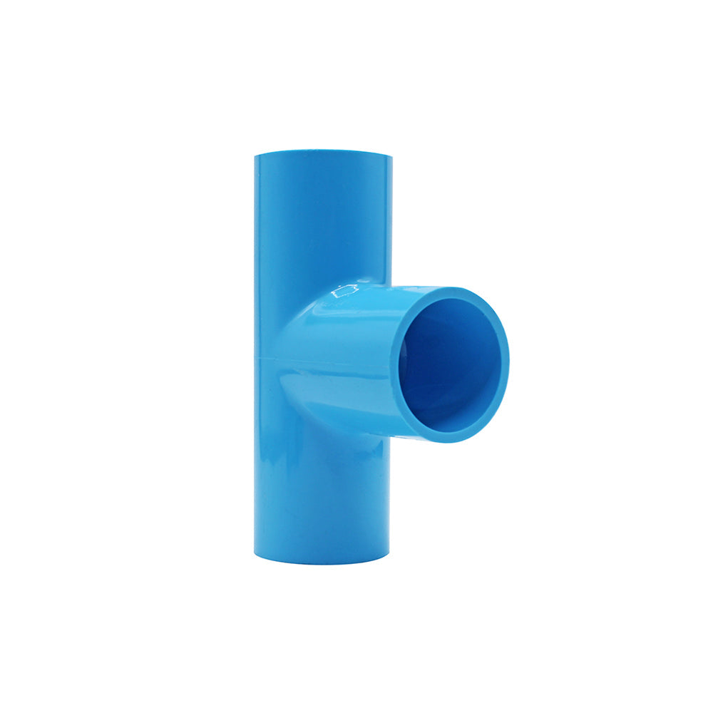 PVC TS Tee 3" (75mm) Blue