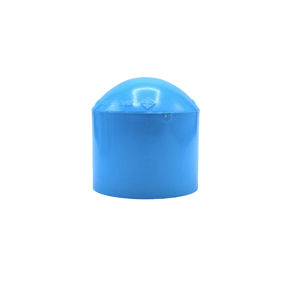PVC TS Cap 3'' (80mm) Blue