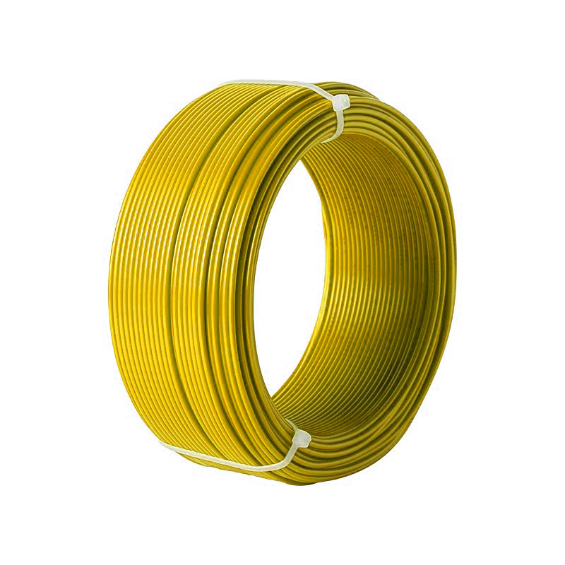 PVC Cable 1 Core x 6 mm Yellow x 100 Meter