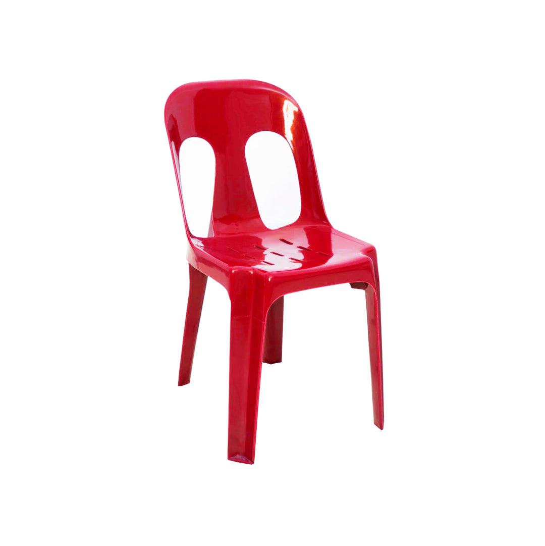 Plastic Side Chair 2181 Red