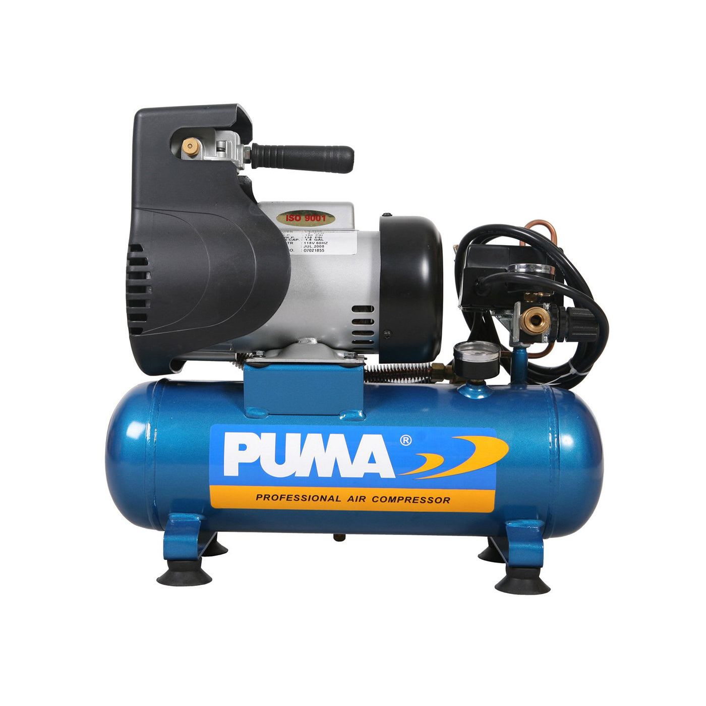 Puma Air Compressor Electric Direct 50HZ 1/2HP 6 Ltr