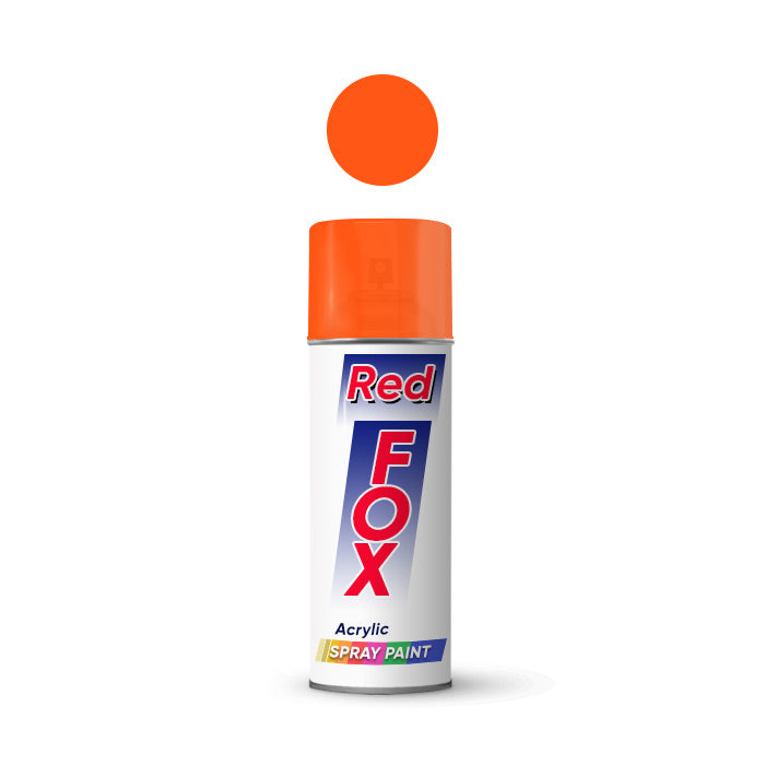 Red Fox Fluorescent Paint Red 350ml 1001
