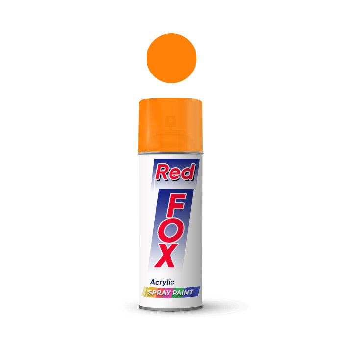 Red Fox Fluorescent Paint Orange 350ml 1006