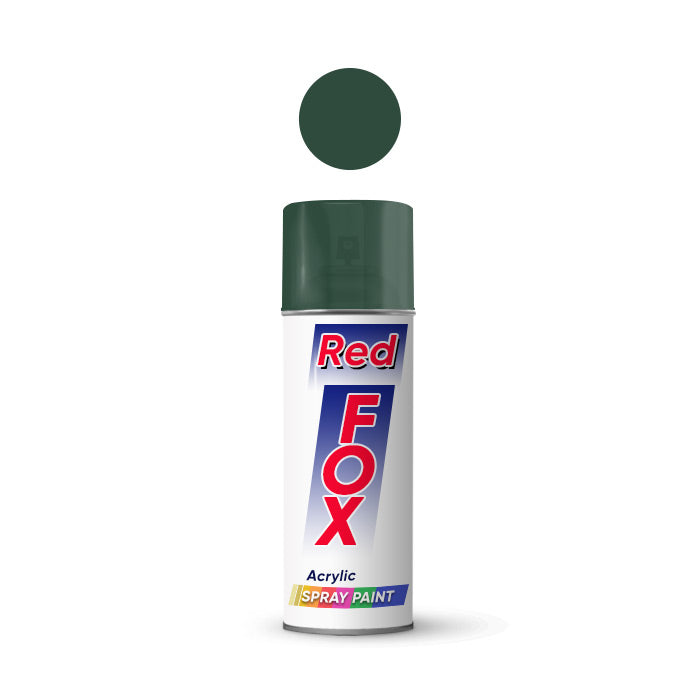 Red Fox Spray Paint Green 350ml 13