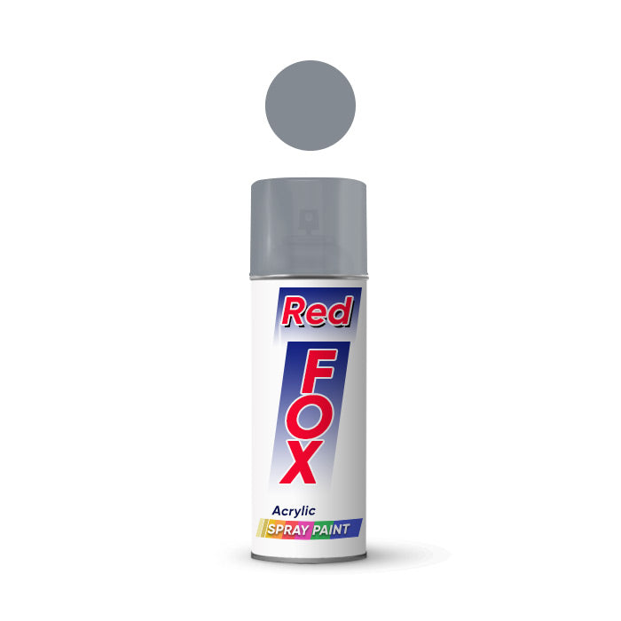 Red Fox Spray Paint Silver Grey 350ml 22