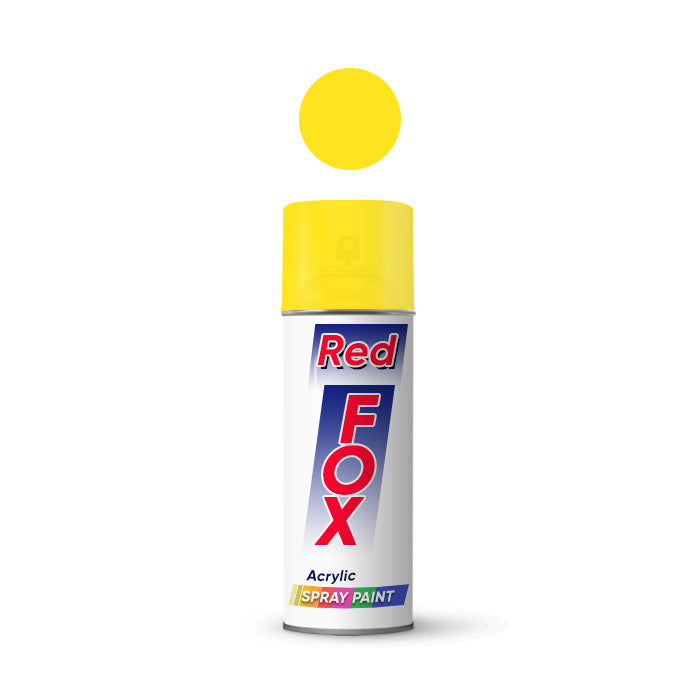 Red Fox Spray Paint Yellow 350ml 41