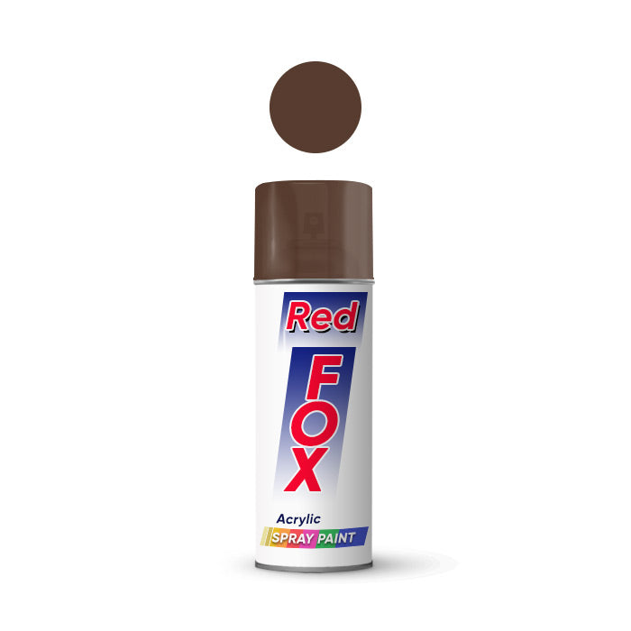 Red Fox Spray Paint Cocoa Brown 350ml 7