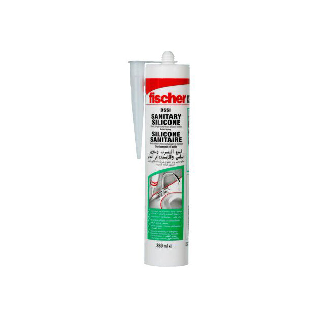 Fischer Sanitary Silicone Clear 280ml