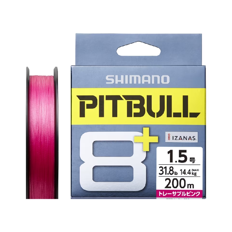 Shimano Pitbull 8 Plus Braided Fishing Line #0.5