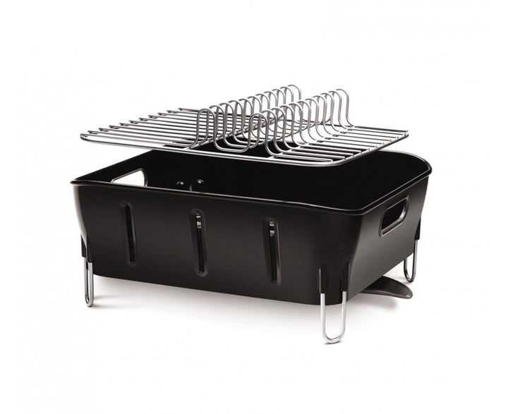 Simplehuman Plastic Compact Dishrack Black
