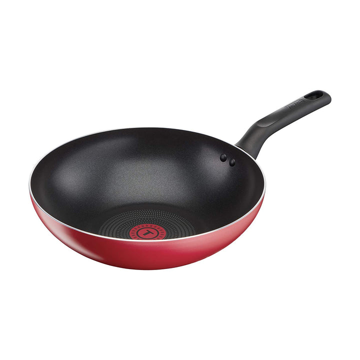 Tefal Super Cook 12pc Set Non-Stick Red