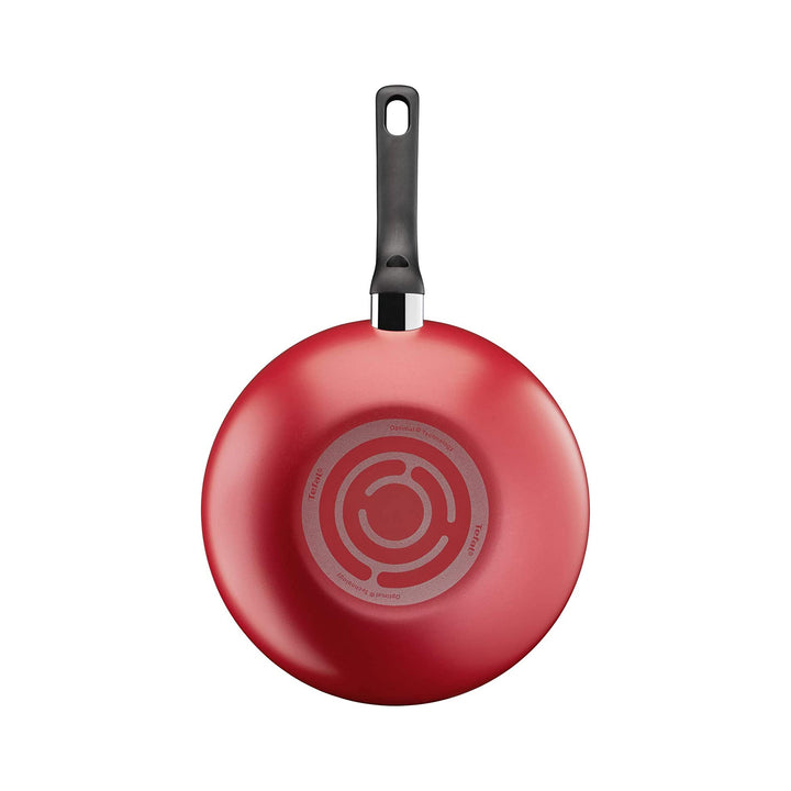 Tefal Super Cook 12pc Set Non-Stick Red