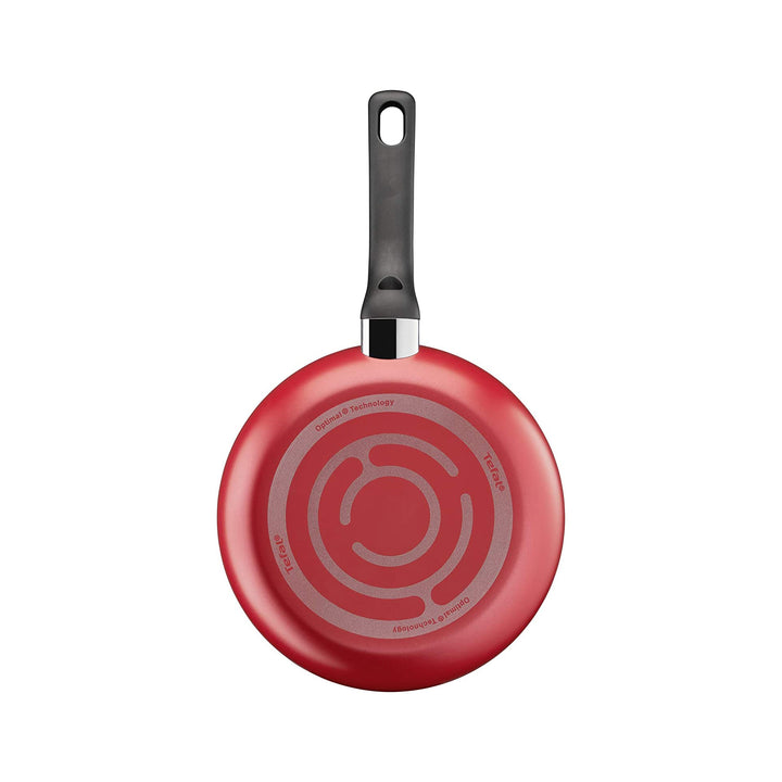 Tefal Super Cook 12pc Set Non-Stick Red