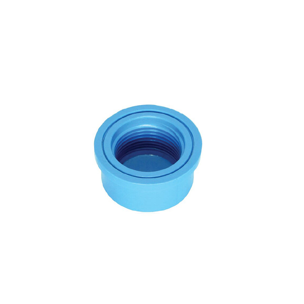 PVC TS Internal Thread Cap ½" Blue