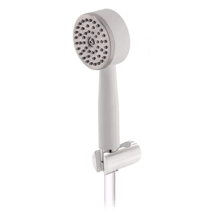 Hand Shower 2.5 inch ( White Hose ) - White