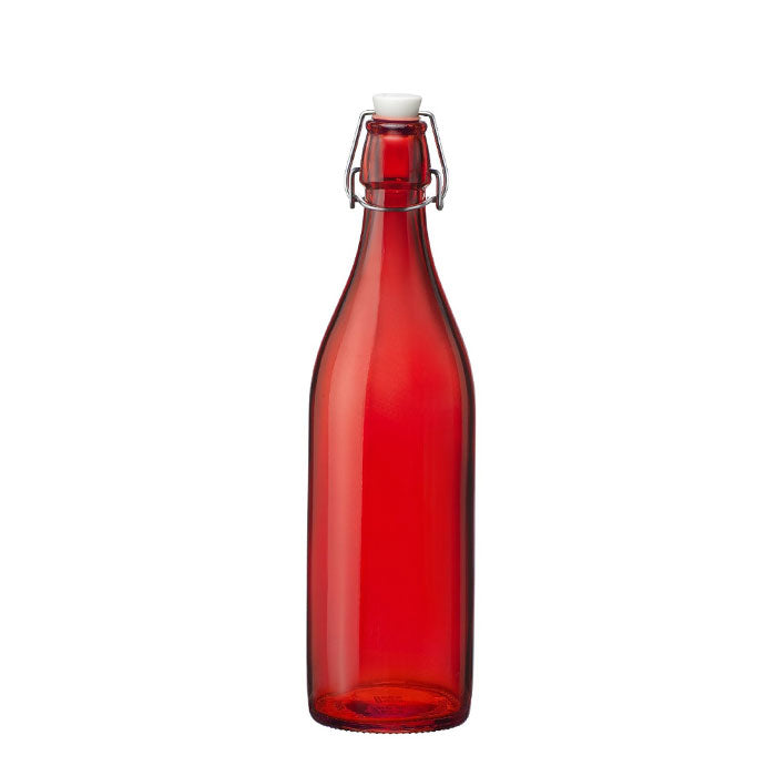 Bormioli Rocco Giara Red Bottle 1L