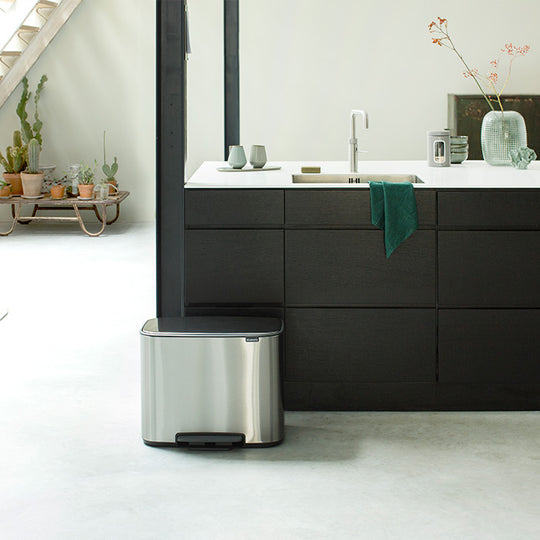 Brabantia Bo Pedal Bin Mat Steel FPP 36L