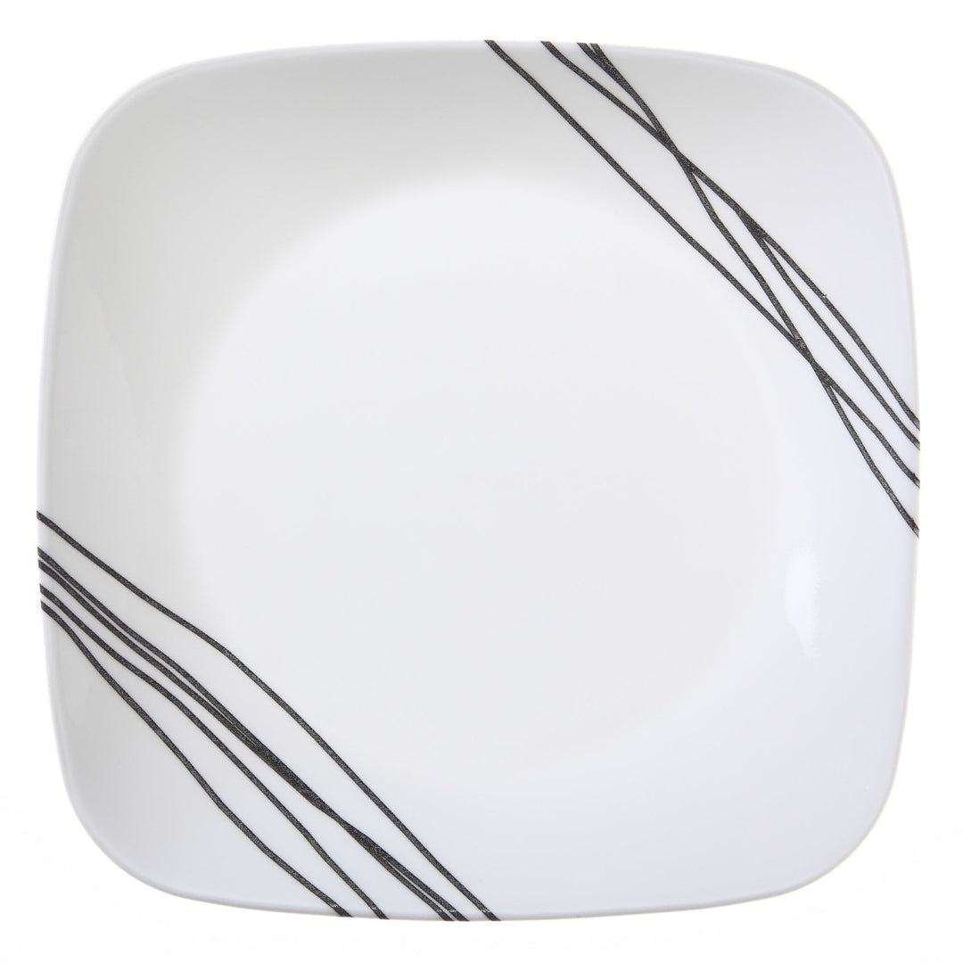 Corelle Simple Sketch Square Luncheon Plate 8 3/4-in 1088185