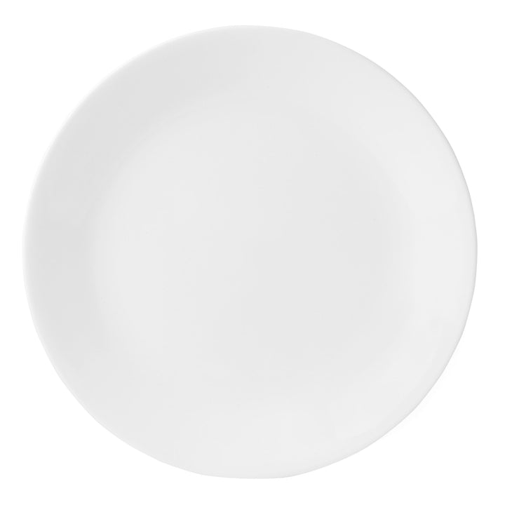 Corelle Livingware Dinner Plate Winter Frost White 10-1/4