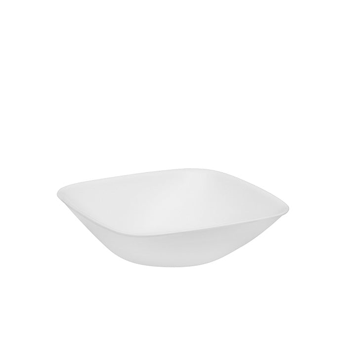 Corelle Square Round Serving Bowl, Pure White, 1-1/2-qt