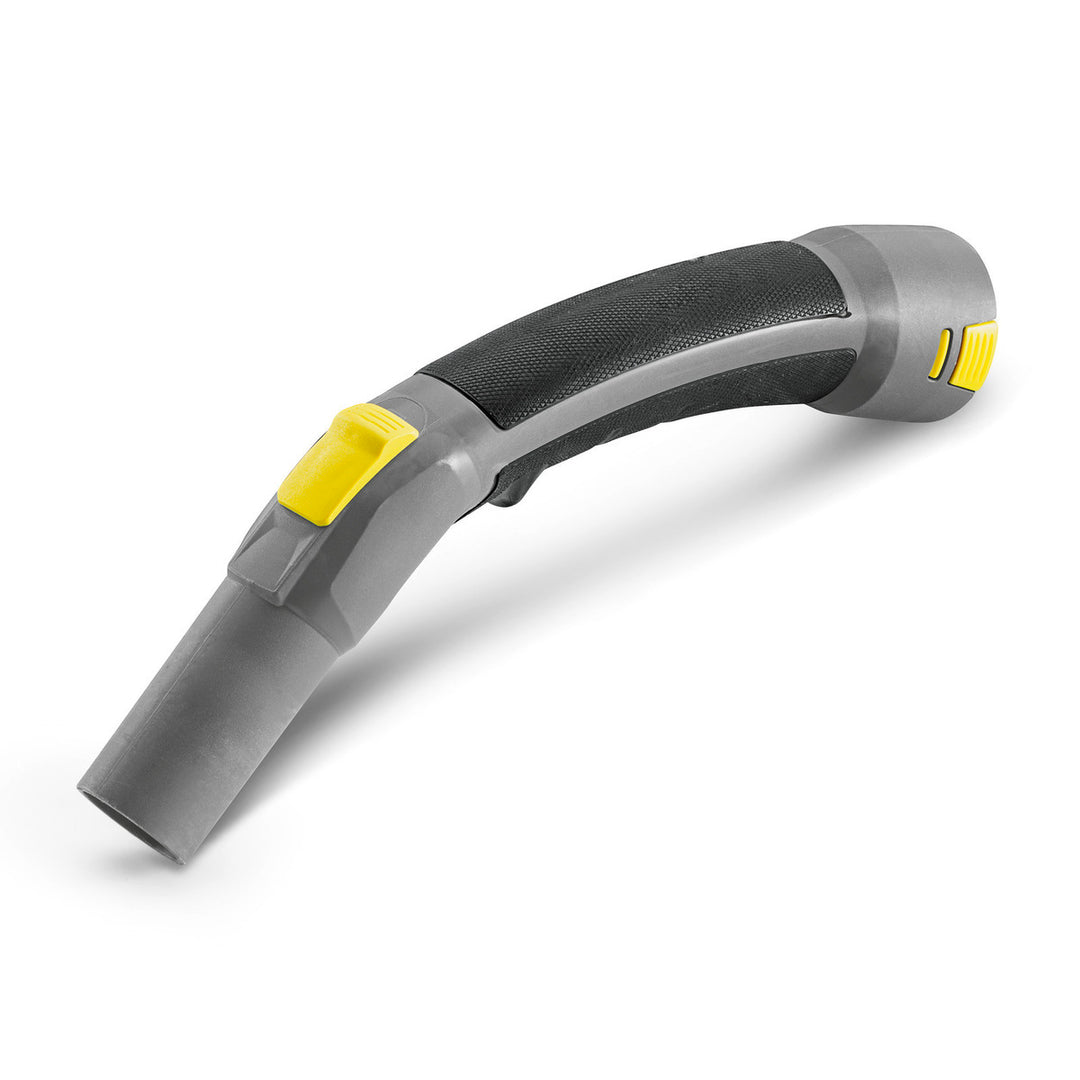 Karcher Bend with air-flow regulator, T, DN 35, plastic, antistatic, clip 2.0 at hose end, cone at accessory end