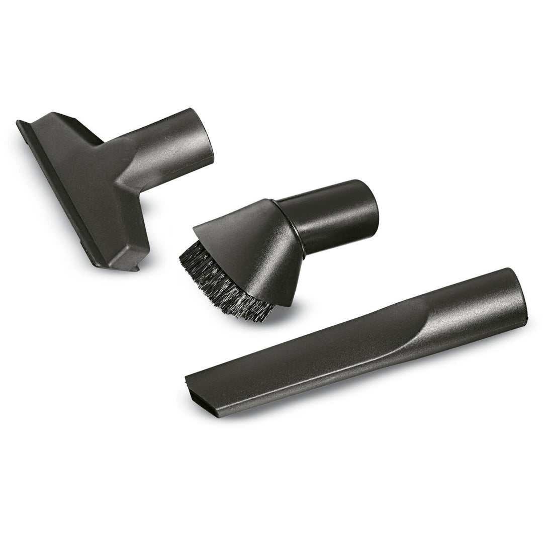 DN 35 nozzle kit: Crevice nozzle, upholstery nozzle, round brush