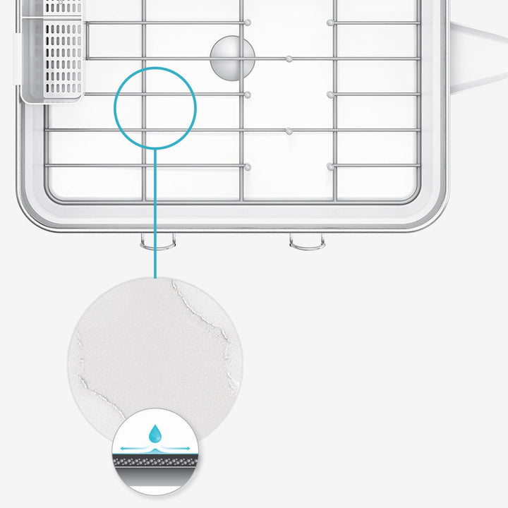 Simplehuman Compact Steel Frame Dishrack