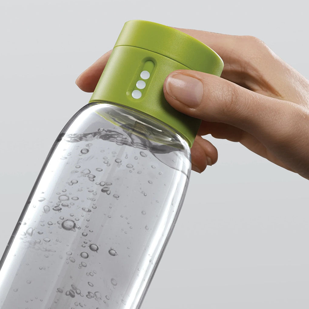 Joseph Joseph Dot Hydration-Tracking Water Bottle Green 600m