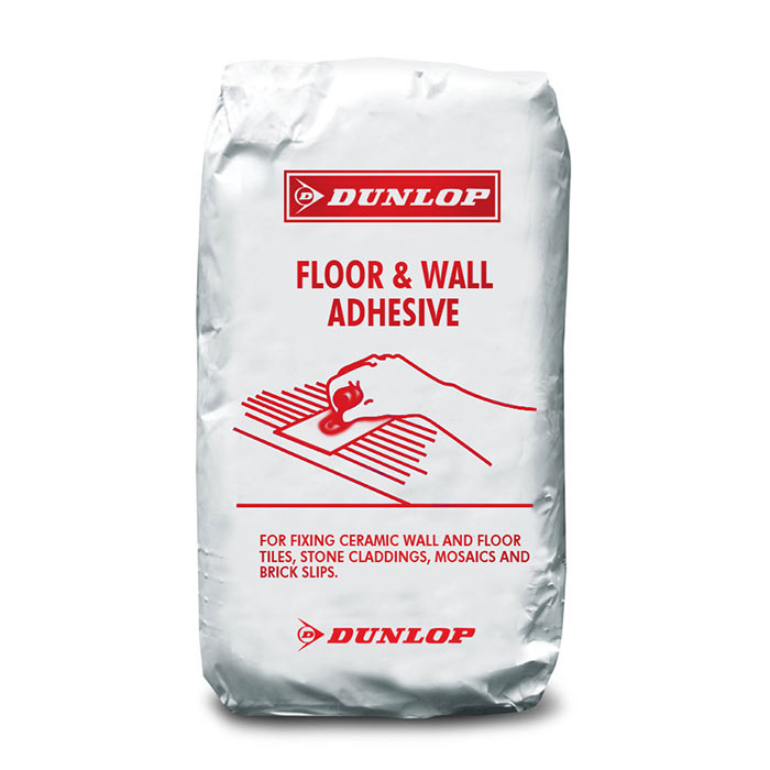 Dunlop Floor & Wall Tiles Adhesive 20kg Bag