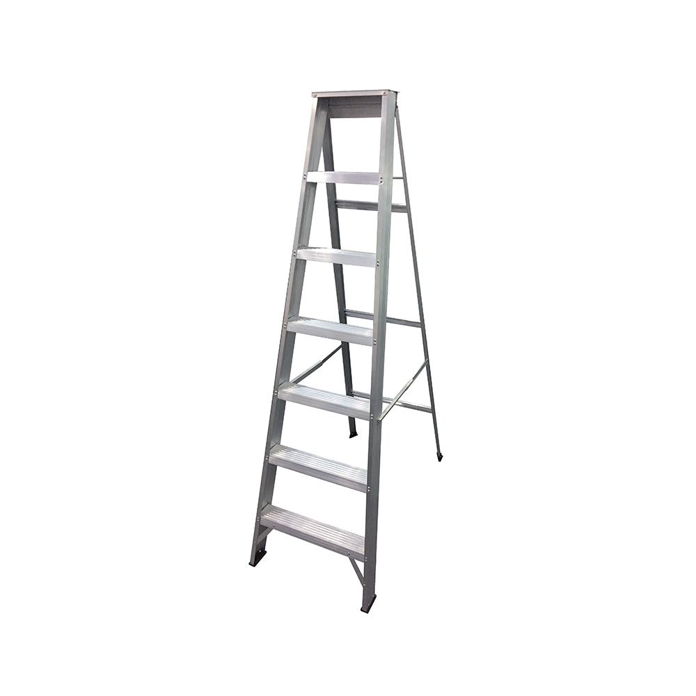 Aluminium Single Sided Ladder SS07 7 Steps 5.51ft