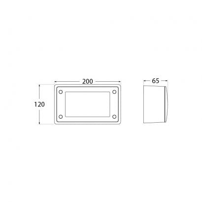 Fumagalli Extraleti White 200 3W Warm White