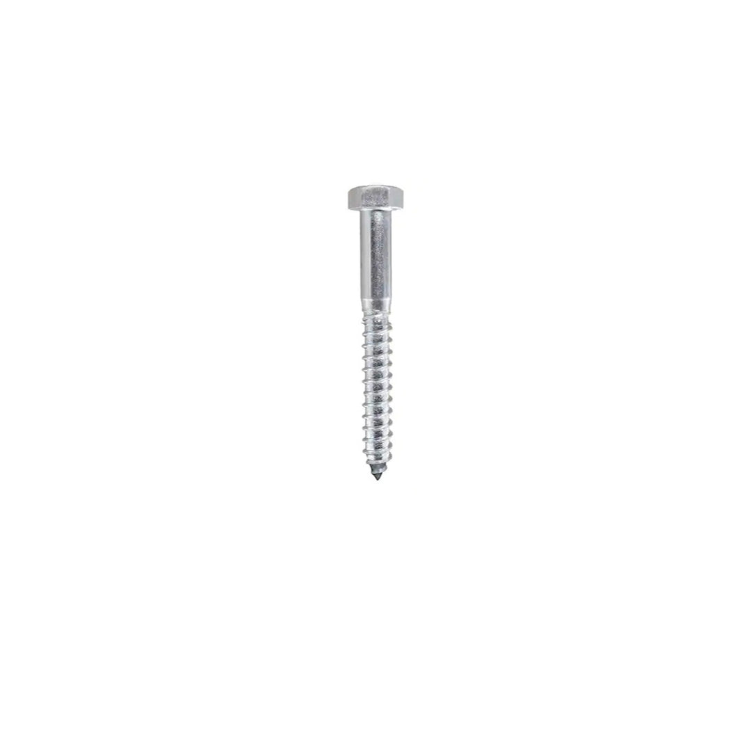 SS304 Hexagon Head Wood Screw 12mm x 120mm