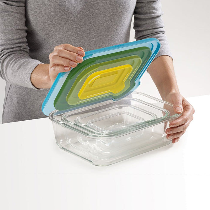 Joseph Joseph Glass Nest Storage 4pcs/set