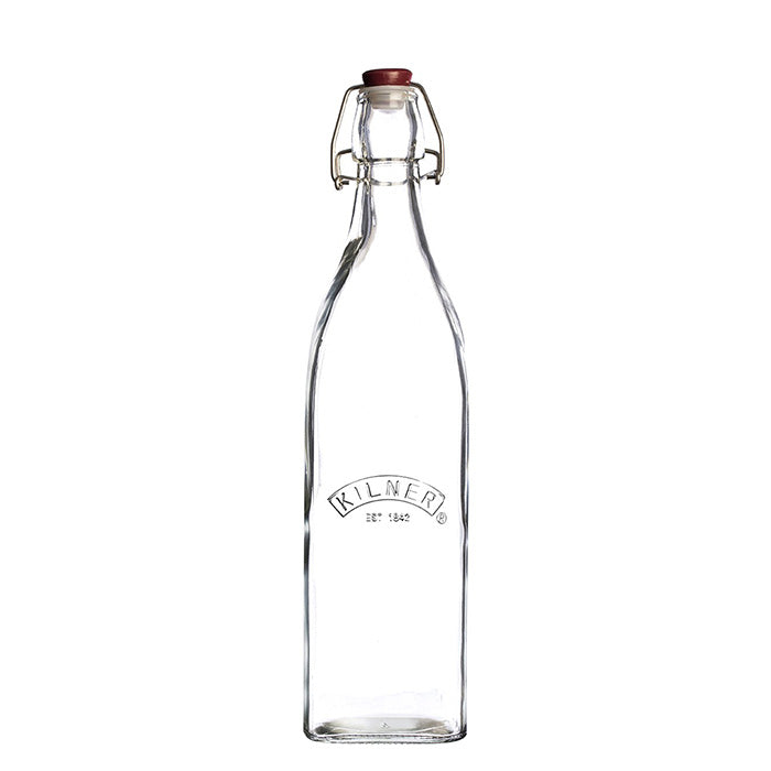 Kilner Square Bottle Clip-Top 0.55l