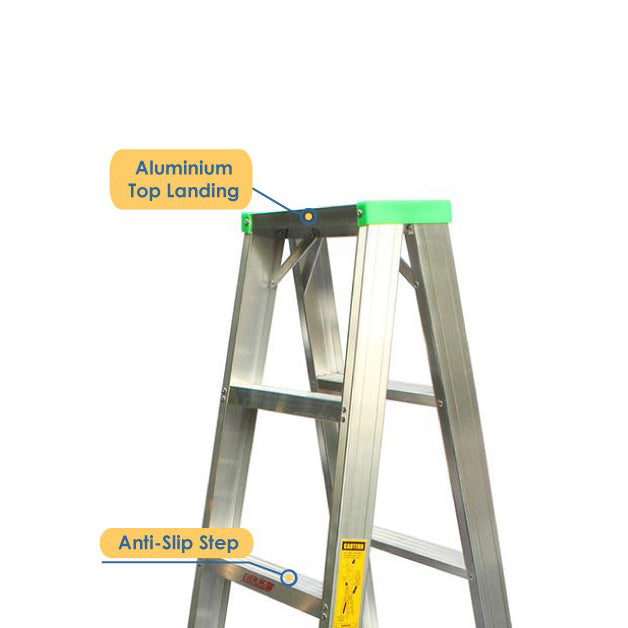 Aluminium Ladder 8 Steps DS08 76"