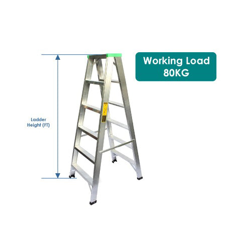 Aluminium Ladder 4 Steps DS04 39"