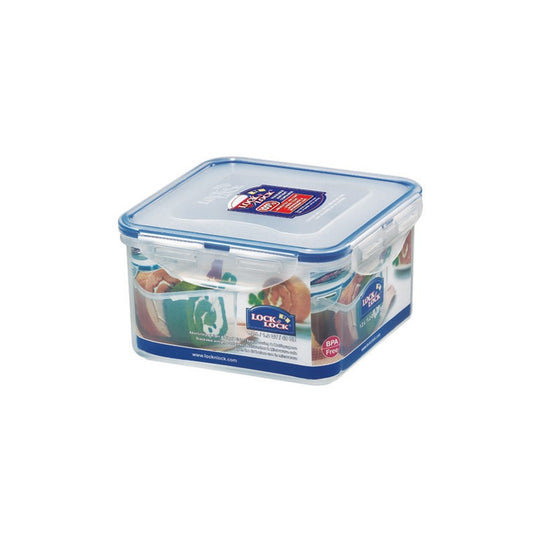 Lock & Lock Classic Square 1.2Ltr HPL822D Food Container