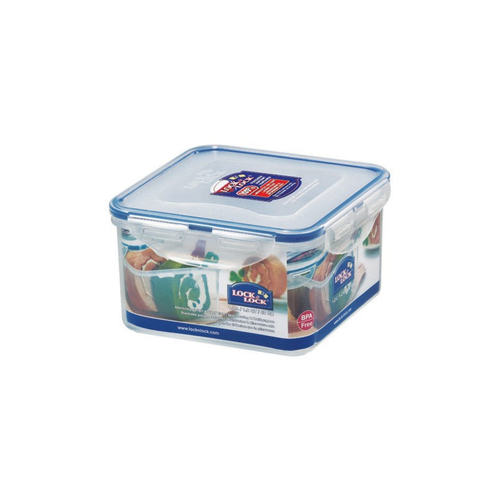 Lock &amp; Lock Classic Square 1.2Ltr HPL822D Food Container