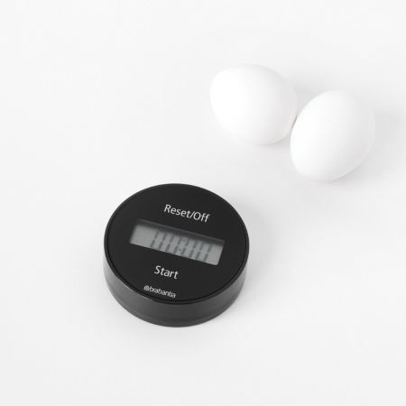 Brabantia Tasty+ Magnetic Kitchen Timer Dark Grey 121968